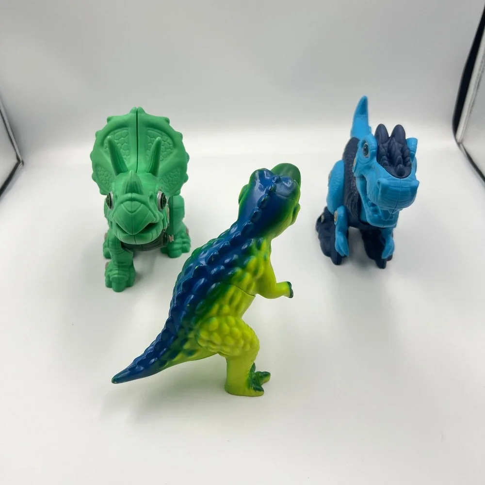 Take Apart Dinosaur Toys STEM Building Set 2pc wiith an‎ Extra T-Rex Toy